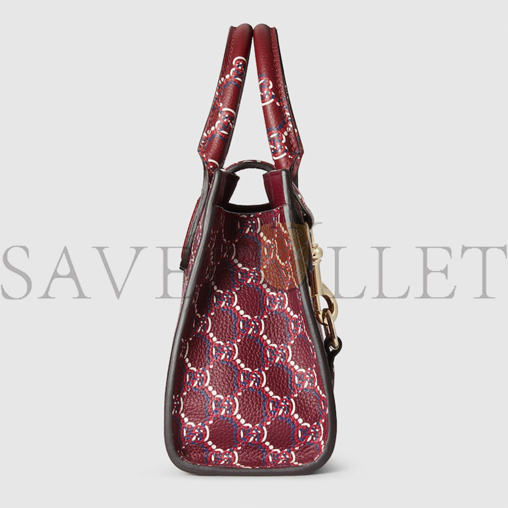 GUCCI SMALL TOTE BAG WITH GG SHADOW 795349 (24*17*8cm)